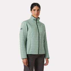 Helly Hansen Women's Crew Insulator Sailing Jacket 2.0 Green XS