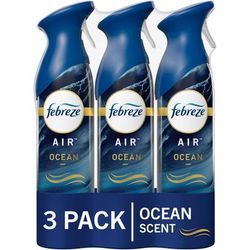 Febreze Air Freshener Spray, 8.8 fl oz (0.3 quart), Ocean, 3/Pack (PGC43888)