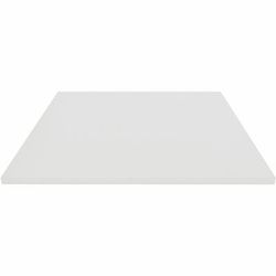 Lorell Hospitality/Conference Tabletop, 0.1" Edge, 36" x 36"x1", Band Edge, White (LLR99878)