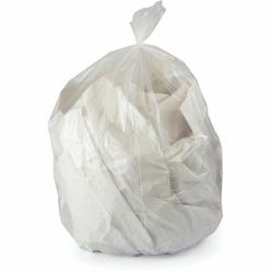Heritage Eco Blend Max Can Liners, 32 gal Capacity, 34" Width x, 44" Depth x 1.50 mil (38 Micron) Thickness, Low Density, Clear, 100/Carton (HERL6844A