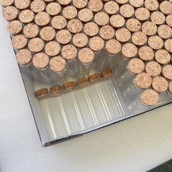 24 PCS 40 PCS Diameter 25mm 30ML Dragees Glass Bottle Cork Glass Jars Test Tube Empty Container DIY Crafts Candy Wedding Gift
