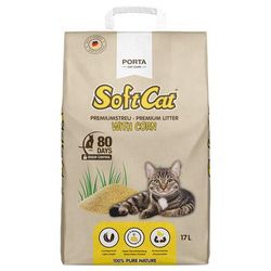 17l Porta SoftCat Corn cat litter