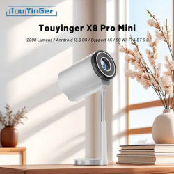 Touyinger X9 pro Mini Native 1080P Smart Projector 4K Android 13 Video WiFi Bluetooth Home Theater Projector