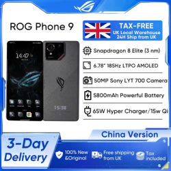 ASUS ROG Phone 9 China Version Gaming Phone Snapdragon Supreme Edition Matrix Liquid Cooling 185Hz Samsung E6 Gaming Screen