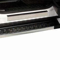 Putco Door Sill Protector Stainless Steel Chrome, Lifetime limited warranty 95128FD