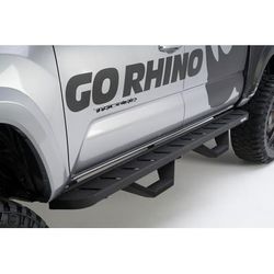 Go Rhino Running Boards Steel Powdercoated Textured Black RB10 Raptor-Style Series, 6342998020T