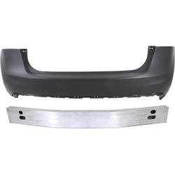 Replacement Bumper Cover Primed, Rear, Upper, 1-year unlimited-mileage warranty KIT-090417-94