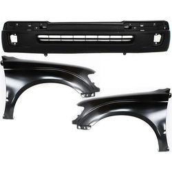 Replacement Fender Steel Primed, Front, Driver & Passenger Side, 1-year unlimited-mileage warranty KIT-010718-227