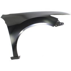 Replacement Fender Steel Primed, Front, Passenger Side, 1-year unlimited-mileage warranty REPA220101