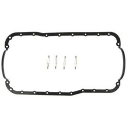 Mahle Oil Pan Gasket Rubber, 1-year limited warranty OS32563