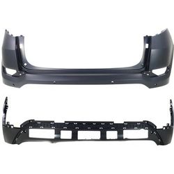 Replacement Bumper Cover Upper - Primed, Lower Textured, Rear, & Lower, 1-year unlimited-mileage warranty SET-REPHY760109Q-2