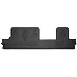 Husky Liners Floor Mats Made of Thermoplastic Black Molded Liner Weatherbeater Series, Third Row, Lifetime limited warranty 14271