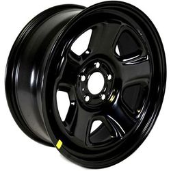Mopar Wheel Steel Black OE Replacement Series, 36-month or 36,000-mile limited warranty 04895425AE