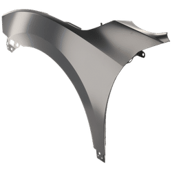 Replacement Fender Steel Primed, Front, Driver Side, 1-year unlimited-mileage warranty RH22010020