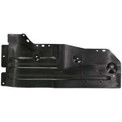 Replacement Engine Splash Shield, Front, Driver Side, 1-year unlimited-mileage warranty RC31010024