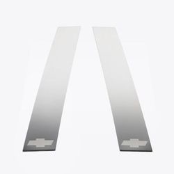 Putco Pillar Trim Stainless Steel Polished, Rear, Driver or Passenger Side, Lifetime limited warranty 402617GM-1S