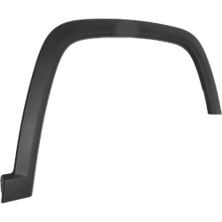 Replacement Fender Flares Plastic Textured Black, Front, Passenger Side, 1-year unlimited-mileage warranty RJ22130009