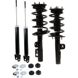 TrueDrive Shock Absorber & Strut Assembly Fully Loaded Strut, Front Rear, Driver Passenger Side, SET-RF28050051-4