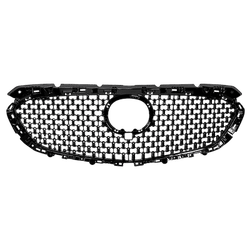 Replacement Grille Assembly Plastic Painted Black Grille, 1-year unlimited-mileage warranty RM07010034Q
