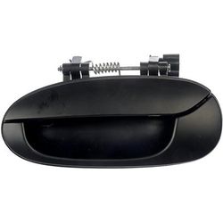 Dorman Exterior Door Handle Plastic Smooth Black Help Series, Rear, Driver Side, Lifetime limited warranty 80751