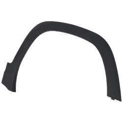 Replacement Fender Flares Plastic Textured Black, Front, Passenger Side, 1-year unlimited-mileage warranty RG22130011Q