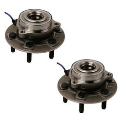 Moog Wheel Hub, Front, Driver & Passenger Side, 3-year or 36,000-mile limited warranty SET-MO515178-2