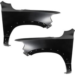 Replacement Fender Steel Primed, Front, Driver & Passenger Side, 1-year unlimited-mileage warranty SET-RD22010003