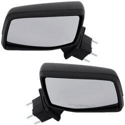 Kool Vue Mirror Textured Black, Driver & Passenger Side, 1-year limited warranty SET-GM223ER