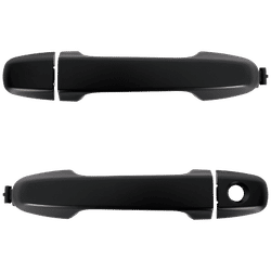 Replacement Exterior Door Handle Plastic Primed, Front, Driver & Passenger Side, 1-year unlimited-mileage warranty SET-RS46250005K