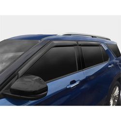 Ventshade Window Visor Acrylic Smoke External Tape Mount Type Original Ventvisor Series, Front & Rear, Lifetime limited warranty 94711