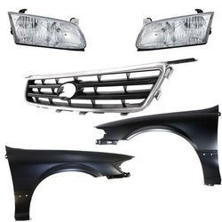Replacement Fender Steel Primed, Front, Driver & Passenger Side, 1-year unlimited-mileage warranty KIT-031323-94