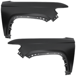 Replacement Fender Steel Primed, Front, Driver & Passenger Side, 1-year unlimited-mileage warranty SET-RA22010037Q