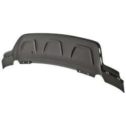 Replacement Valance Plastic Textured Black, Rear, Lower, 1-year unlimited-mileage warranty RC76430017