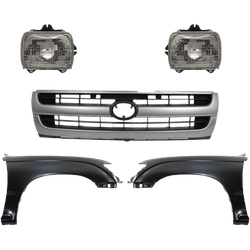Replacement Fender Steel Primed, Front, Driver & Passenger Side, 1-year unlimited-mileage warranty KIT-031323-151