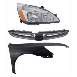 Replacement Fender Steel Primed, Front, Passenger Side, 1-year unlimited-mileage warranty KIT-030323-12301