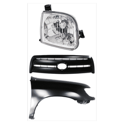 Replacement Fender Steel Primed, Front, Passenger Side, 1-year unlimited-mileage warranty KIT-031323-35601