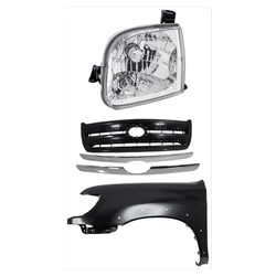 Replacement Fender Steel Primed, Front, Driver Side, 1-year unlimited-mileage warranty KIT-031323-35902