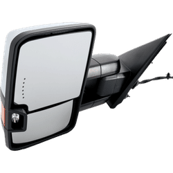 Kool Vue Towing Mirror Chrome, Driver Side, 1-year limited warranty GM260EL-S