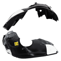 Replacement Fender Liner, Front, Driver & Passenger Side, 1-year unlimited-mileage warranty SET-RF22210031Q