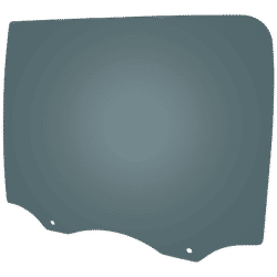 Replacement Door Glass, Rear, Driver Side, 1-year unlimited-mileage warranty RF48130036