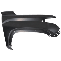 Replacement Fender Steel Primed, Front, Passenger Side, 1-year unlimited-mileage warranty RT22010043