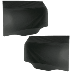 Replacement Door Glass, Rear, Driver & Passenger Side, 1-year unlimited-mileage warranty SET-RK48130023