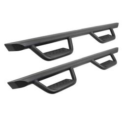Go Rhino Side Steps Mild Steel Textured Black Dominator Xtreme D2 Series, D224415T