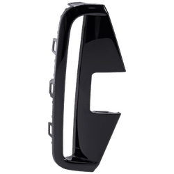 JC Whitney Grille Trim Gloss Black, Passenger Side, 1-year unlimited-mileage warranty RB01540013