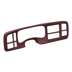 Coverlay Interior Restoration Kit ABS Plastic Maroon Dash Cap, Instrument Panel Cover, Lifetime limited warranty 18-598C63FH-MR