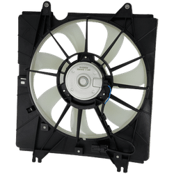 Replacement Cooling Fan Assembly Radiator Fan, Driver Side, 1-year unlimited-mileage warranty RH16090036