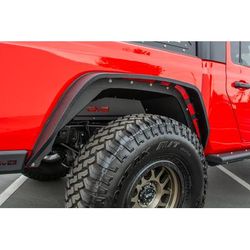 DV8 OffRoad Fender Liner, Rear, Driver & Passenger Side, Inner Section, 1 year limited warranty INFEND-04RB