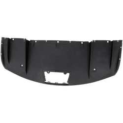 Replacement Valance Plastic Black, Rear, Lower, 1-year unlimited-mileage warranty RT76430031