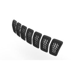 Mopar Grille Air Deflector, Front, Center, 36-month or 36,000-mile limited warranty 6AZ88DX8AB