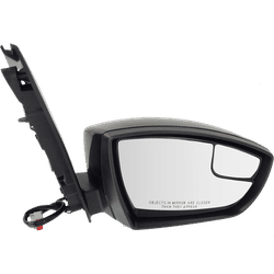 JC Whitney Mirror Paintable, Passenger Side, 1-year limited warranty JFD243ER-S